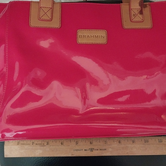 Brahmin Red Patent Bag - Picture 10 of 10